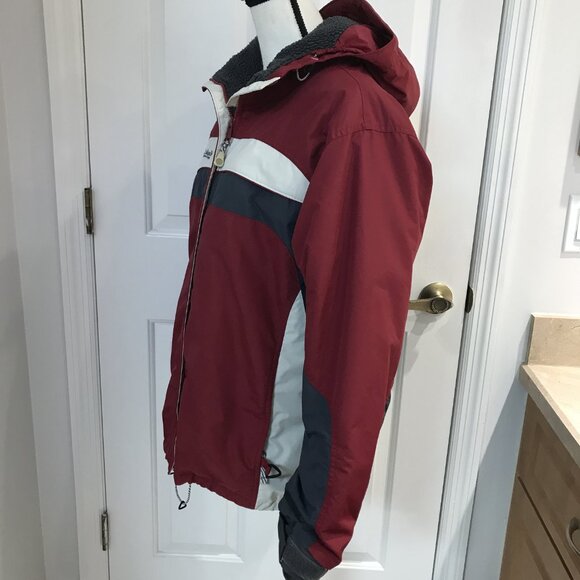 Columbia Sportswear Women's Full Zip Insulated Ski Snow Jacket w/ Hood L - Picture 9 of 14